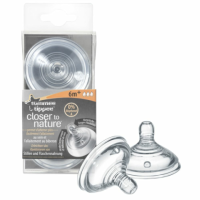 Tommee Tippee Closer to Nature Flesspeen 6+ mnd 2 stuks