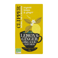 3X Clipper Thee Lemon & Ginger 20 stuks