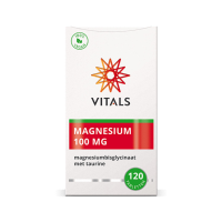 2X Vitals Magnesium Bisglycinaat 100mg 120 tabletten