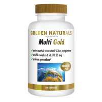 2X Golden Naturals Multi Gold 180 vegacapsules