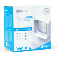 Sure Petcare Flap Dualscan Microchip Kattenluik Wit 20 x 20 x 7 cm