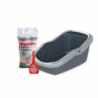 PeeWee Startpakket EcoMinor Antraciet   Grijs 56 x 39 x 27,5 cm