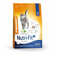 3X Fokker Nutri Fit Kattenvoer Kip 2,5 kg