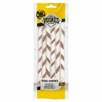 10X Voskes Hondensnacks Twist Stick Beef M 6 stuks