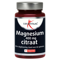 4X Lucovitaal Magnesium Citraat 400mg 30 tabletten