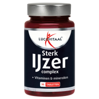 2+2 Gratis: Lucovitaal Sterk IJzer Complex 30 tabletten