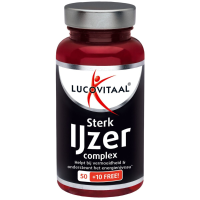 2+2 Gratis: Lucovitaal Sterk IJzer Complex 60 tabletten