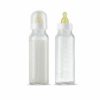 Natursutten Glazen Drinkflessen 240 ml 2 stuks