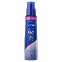 3X NIVEA Haarmousse Care & Hold Extra Strong 150 ml