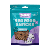 Braaaf Hondensnack Blokjes Gedroogde Zalm 70 gr