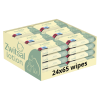 Zwitsal Billendoekjes Lotion Voordeelverpakking 24x65= 1560 stuks