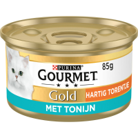 Gourmet Gold Kattenvoer Nat Hartig Torentje Tonijn 85 gr