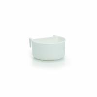 Fauna Vogel Drink en Voerbak Wit 7,5 x 4 cm