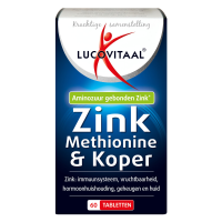3X Lucovitaal Zink Methionine & Koper 60 tabletten