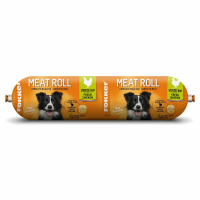 Fokker Meat Roll Hondenvoer Nat Kip   Zalm 350 gr