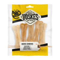 10X Voskes Hondensnacks Geperste Botten Small 5 stuks