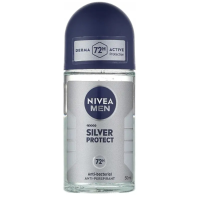 3X NIVEA Men Deodorant Roller Silver Protect 50 ml
