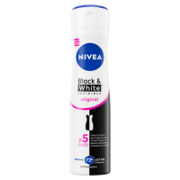 3X NIVEA Deodorant Spray Invisible For Black & White Clear 150 ml