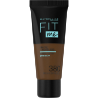 1+1 Gratis: Maybelline Fit Me Matte + Poreless Foundation 380 Rich Espresso