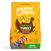 Edgard & Cooper Hondenvoer Bio Kalkoen   Bio Kip 7 kg