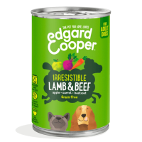 Edgard & Cooper Blik Vers Vlees Hondenvoer Lam   Rund 400 gr