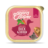 Edgard & Cooper Kuipje Vers Vlees Puppy Hondenvoer Eend   Kip 150 gr