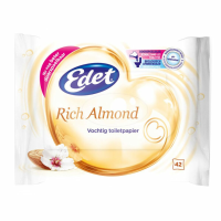Edet Amandel Vochtig Toiletpapier 42 stuks