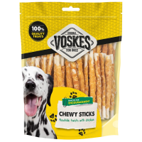 Voskes Hondensnack Rawhide Sticks Kip 400 gr