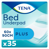 2X TENA Bed Onderlegger Plus 60 x 90 cm 35 stuks
