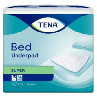 4X TENA Bed Onderlegger Super 60 x 90 cm 35 stuks