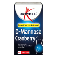 3X Lucovitaal D Mannose Cranberry Blaasfunctie 60 tabletten