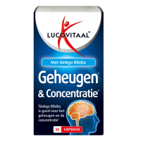 3X Lucovitaal Geheugen & Concentratie 30 capsules