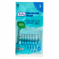 6X TePe Interdentale Ragers Original 0,6 mm Blauw 8 stuks
