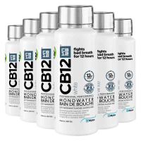 6X CB12 Mondwater White 250 ml