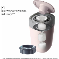 Tommee Tippee Twist & Click Luieremmer Roze