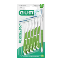 8X GUM Bi Directions 1.2 Mm 6 stuks