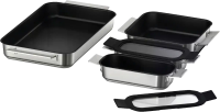 Bosch HEZ9FF040 Flex pan set, 4 stuks (2xS, 1xM, 1xL)