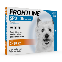 Frontline spot on hond S (2 10 kg) 3 pip.