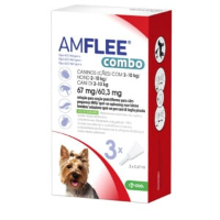 Amflee Amflee Combo Spot on Hond 67 mg, 2 10 kg   3 pipetten