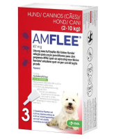 Amflee Spot on Hond 67 mg, 3 pipetten