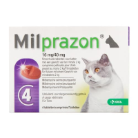 Milprazon Grote Kat   4 tabletten