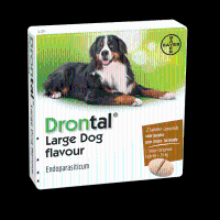 Drontal Large Dog flavour 4 tabletten