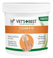 Vets best Vets Best Clean   Eye Round Pads 100 st