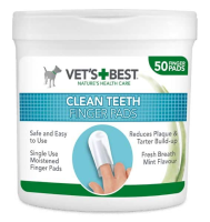 Vets best Vets Best Clean   Teeth Finger Pads 50 st