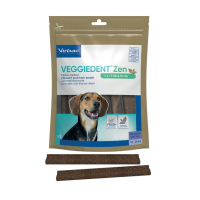 Virbac VeggieDent Fr3sh Zen kauwstrips hond   M