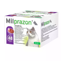 Milprazon Grote Kat   48 tabletten