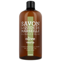 Savon de Marseille vloeibare handzeep Terra Olive Verte 1 liter navulling