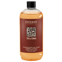 Esteban Classic Teck & Tonka navulling geurstokjes 500 ml