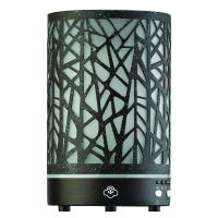 Serene House   Forest Brown Metal Ultrasonic Aroma Diffuser