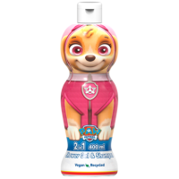 Paw Patrol Skye 2 in 1 showergel & shampoo 400 ml